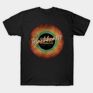 Blackhearts Vintage Circle Art T-Shirt